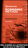 Title details for Foundations of Economic Method by Lawrence  Boland - Available